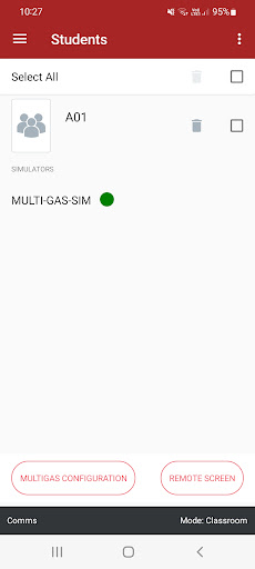 Simulator Controller Screen 2