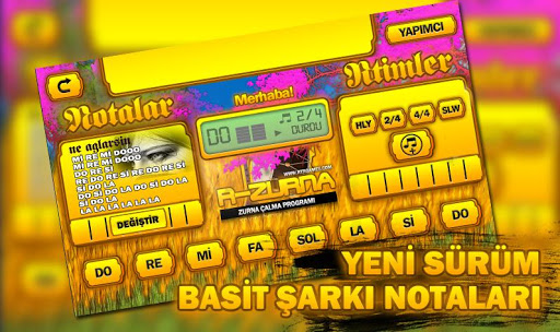 Android application R-Zurna Çal screenshort