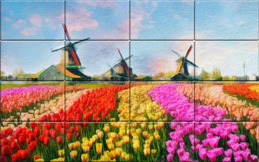 Tile Puzzle Digital Paintings Screen 3