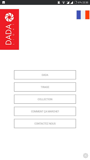 Android application DADALIGHT screenshort