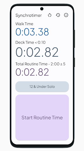 synchrotimer Screen 2
