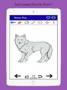 Cómo dibujar un zorro - Aplicaciones en Google Play