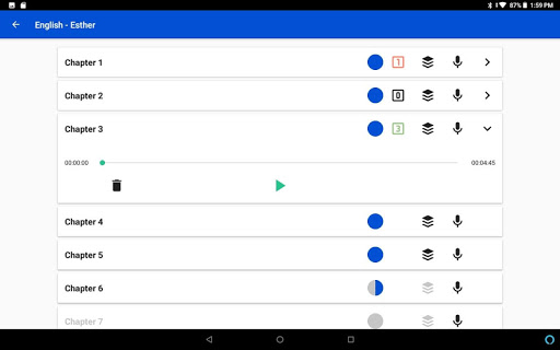 BTT Recorder Screen 2