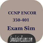 CCNP ENCOR 350-401 Exam Simulator Apk