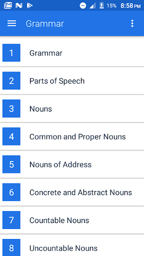 Spoken English (স্পোকেন ইংলিশ) Screen 2