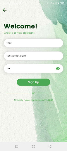 Android application TabLU screenshort