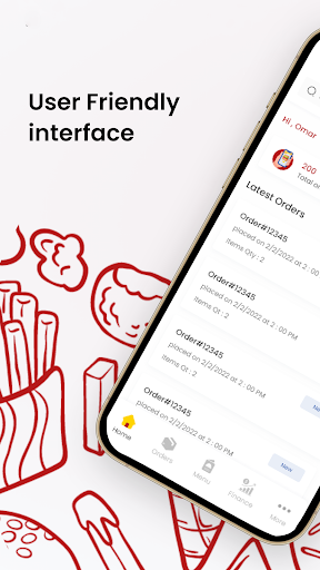 Delivery Restaurant Screen 2
