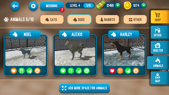Animal Shelter Simulator v1.00 MOD APK (Unlimited Money/Coins) Free For Android 7