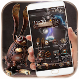 Steampunk Rabbit theme - Mechanical technology icon