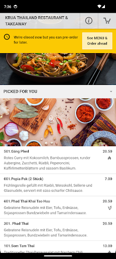 Krua Thailand Restaurant Screen 3
