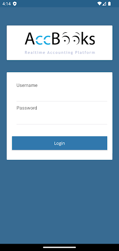 Android application AccBooks screenshort