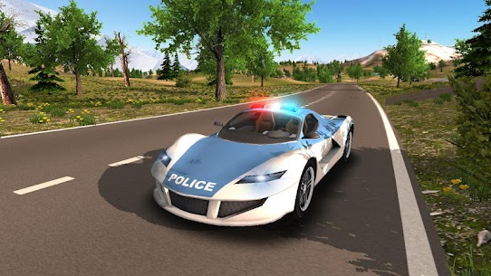 قيادة سيارة شرطة خارج الطريق 3