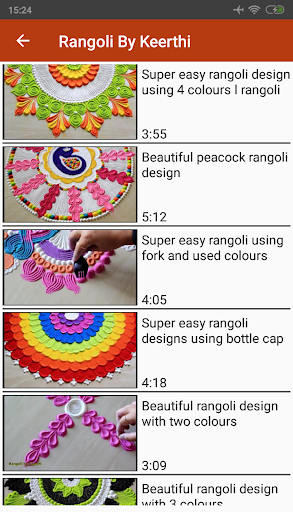 How To Draw Rangoli Videos Screen 2
