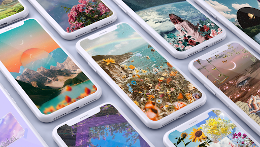 Android application nature aesthetic wallpaper screenshort