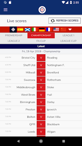 Brighton FC Football News Screen 3