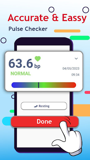 Heart rate monitor screenshot