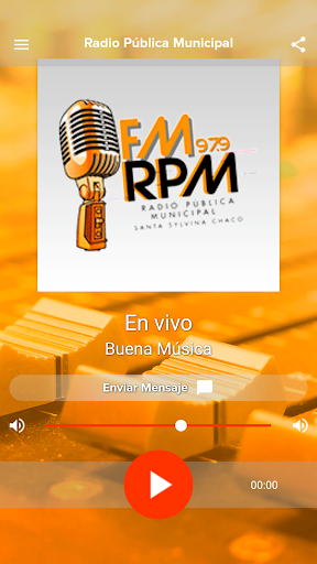 Android application Radio Pública Municipal screenshort