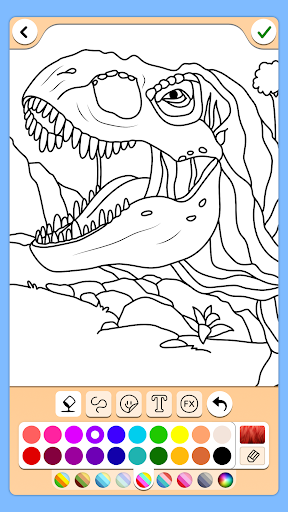 Dino Coloring Game 17.1.2 screenshots 1