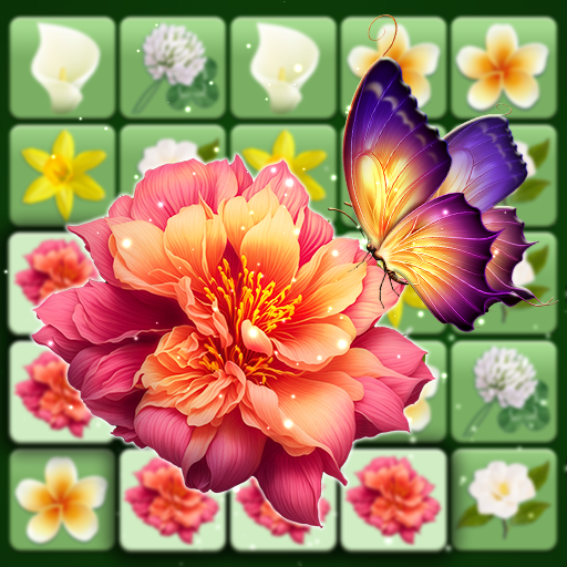 Link Blossom: Tile Match Game