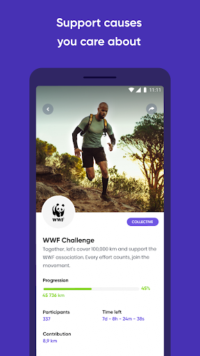 Screenshot of United Heroes: Wellness app