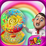 Rainbow Donuts Makers - Baking icon
