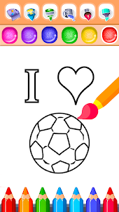 Football Coloring Book Pages