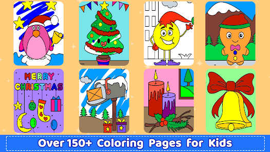 Christmas Coloring Book Games  screenshots 2