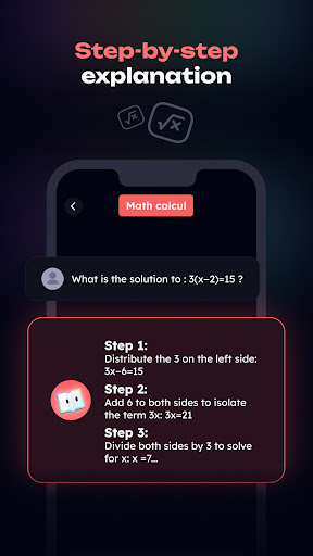 HelpMe AI – Homework Assistant Screen 3