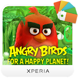 XPERIA™ Angry Birds Happy Planet Theme icon
