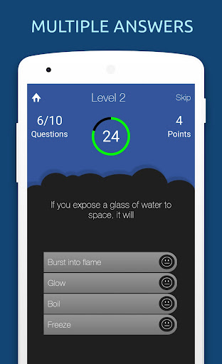 Chemistry Quiz Test Trivia Screen 2