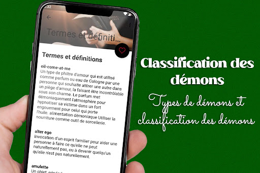 Classification des démons Screen 2