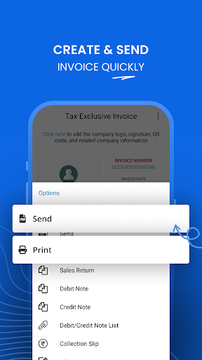 CaptainBiz - GST Billing App Screen 2