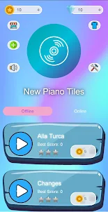 Siren Head Piano Tiles Game