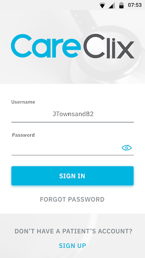 CareClix Screenshot 1 - AppWisp.com