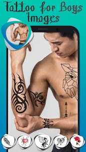 Tattoo for boys Images For PC installation