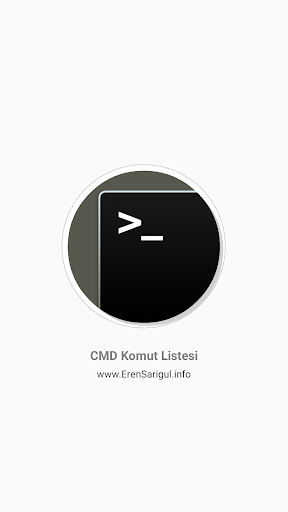 Android application CMD Komut Listesi Türkçe screenshort
