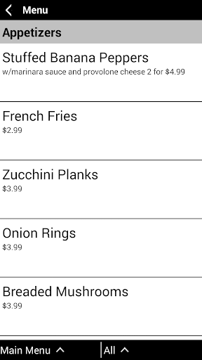 Dom’s Pizzeria  Sports Bar