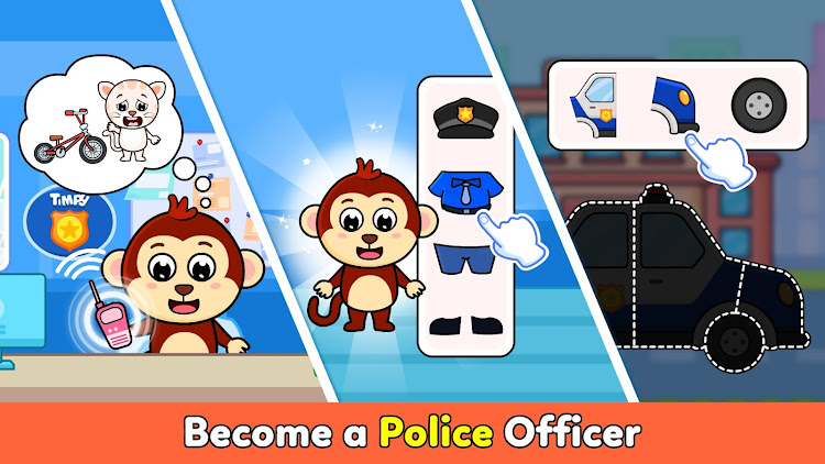 Timpy Police Games For Kids - 1.0.6 - (Android)