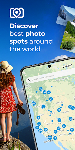 Android application NoFilter: Photo Spot Explorer screenshort