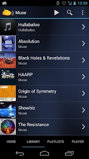 Subsonic Music Streamer Screenshot