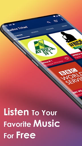 Android application Chad Radios screenshort