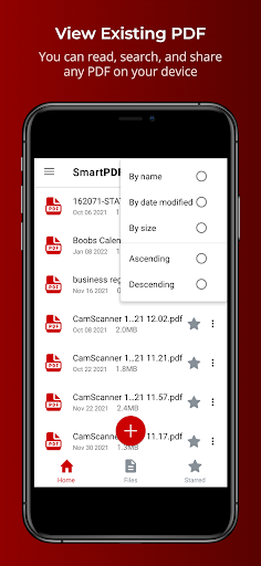 Android application Smart PDF Creator screenshort