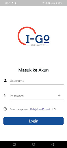 iGO - Sales Activity Heksa Screen 3