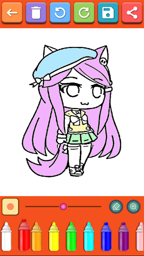 Coloring Book Of Gacha Life Screenshot 2 - AppWisp.com