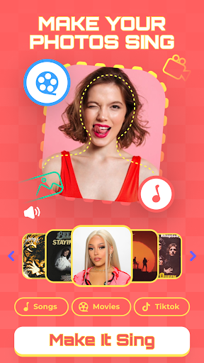 Face Dance: AI Photo Animator, Magic Lip Sync App  screenshots 1