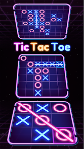😍👉Tic Tac Toe Glow Promo 👌Cool Android Brain & Puzzle game