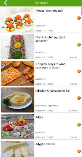 Snack recipes Screen 3