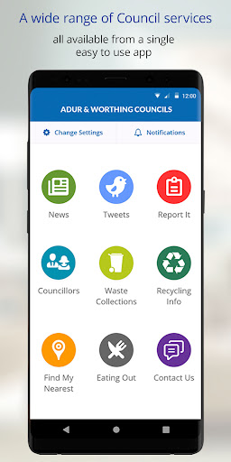 Android application Adur & Worthing Councils screenshort