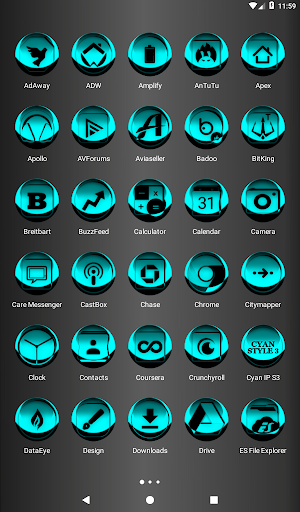 Cyan Icon Pack Style 3 ✨Free✨