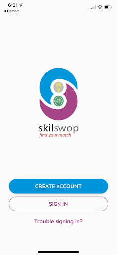 Android application Skilswop screenshort